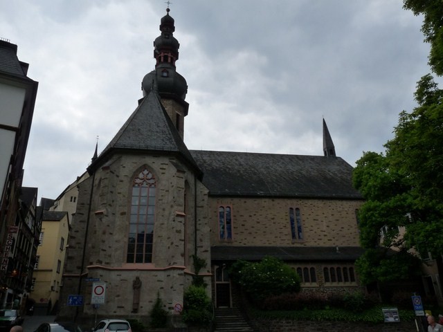 L'église St Martin, Cochem (Rhénanie-Palatinat) (Allemagne)26 juin 2013