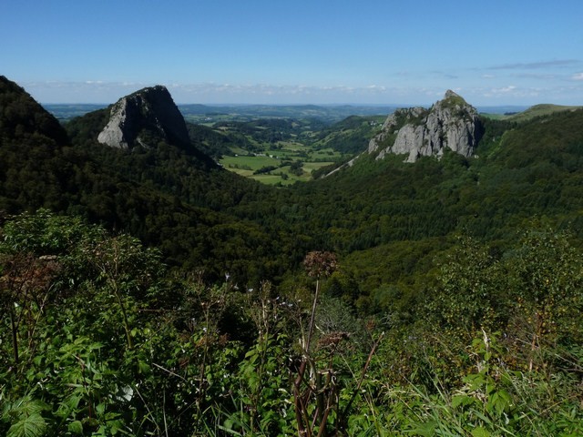 Les Roches Tuilière et Sanadoire, Orcival (Puy-de-Dôme) 4 septembre 2014