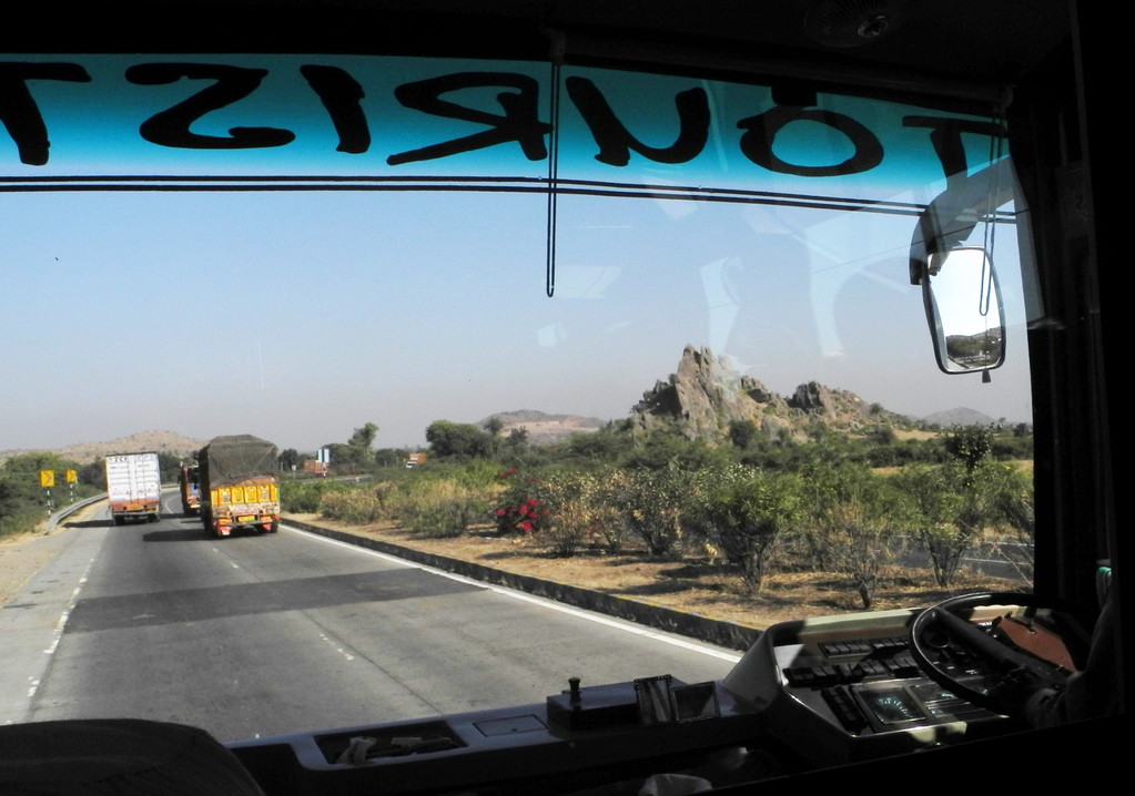 Unterwegs von Udaipur nach Jaipur