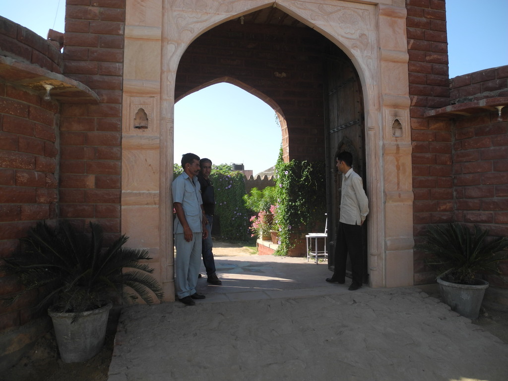 Unterwegs nach Jodhpur - Stopp für Mittagspause