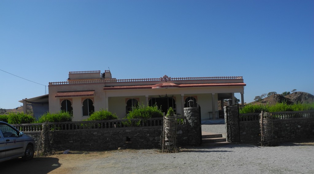 Unterwegs nach Udaipur - Mittagspause Stop