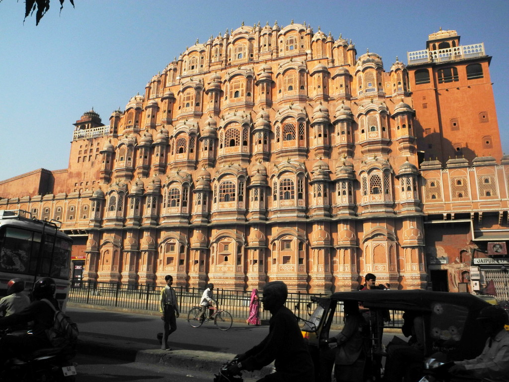 Jaipur - Palast der Winde - Hawa Mahal