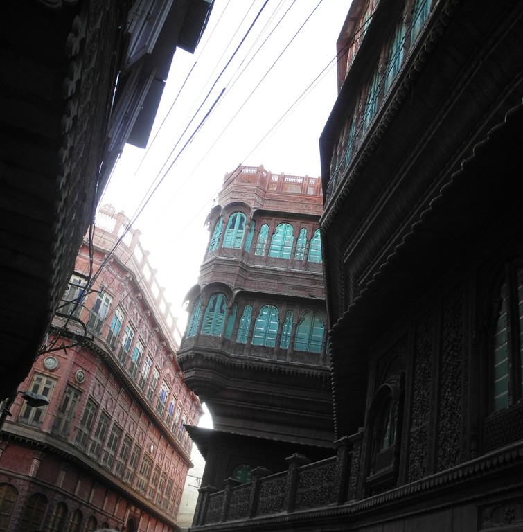 Bikaner - verlassene Kaufmanns - Prachtshäuser