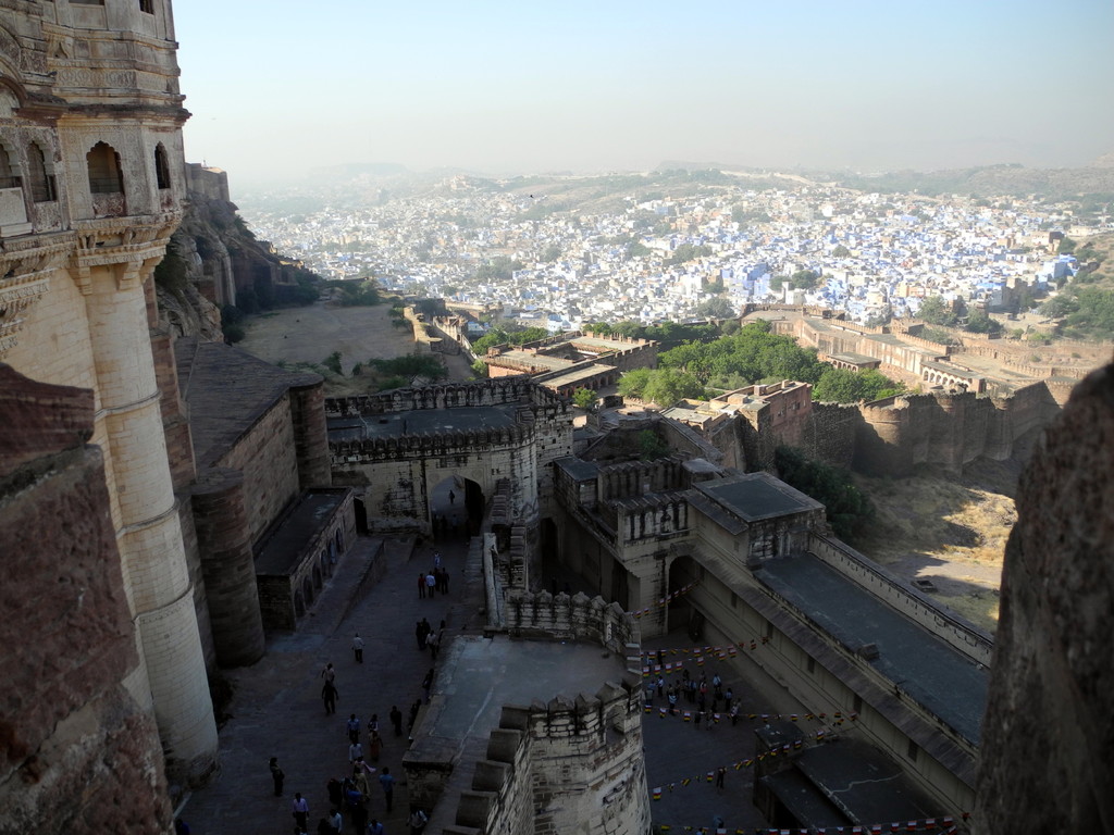 Jodhpur - die blaue Stadt - das Meherangath Fort