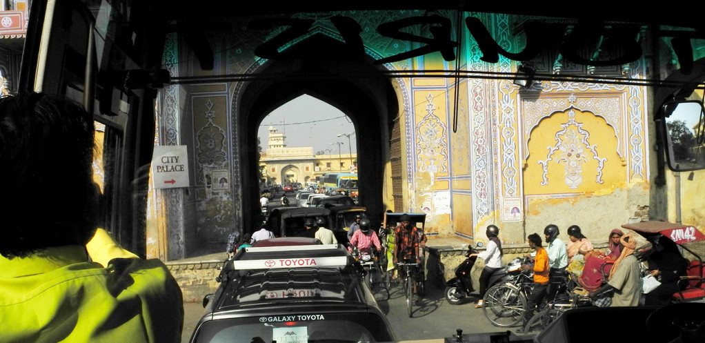 Jaipur, unterwegs zum Stadtpalast