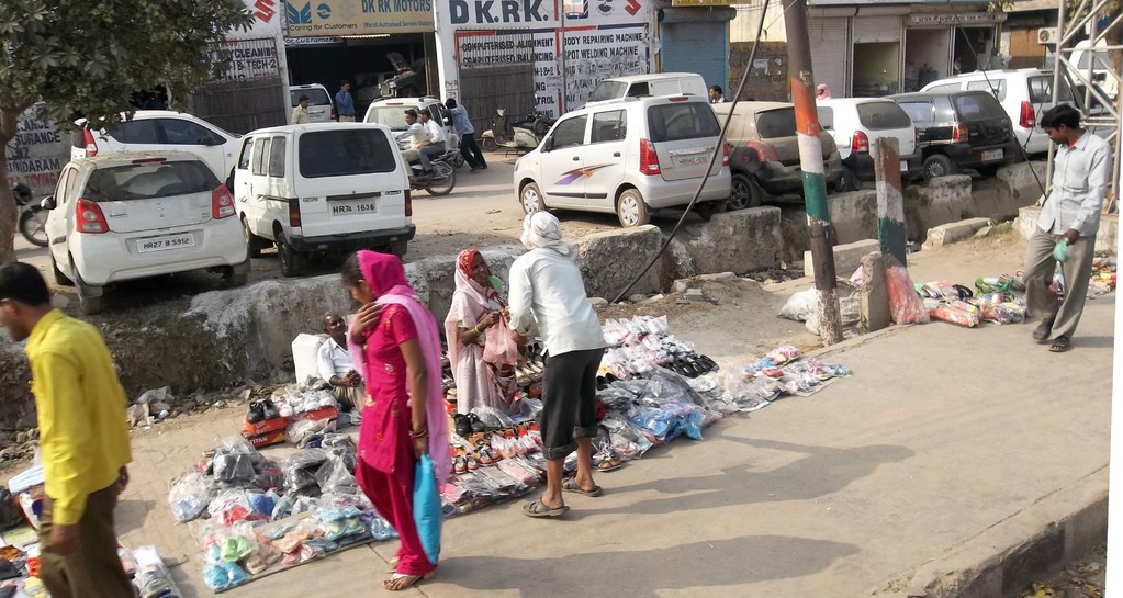Agra- Delhi, die letzten 70 Kilometer, Total Chaos