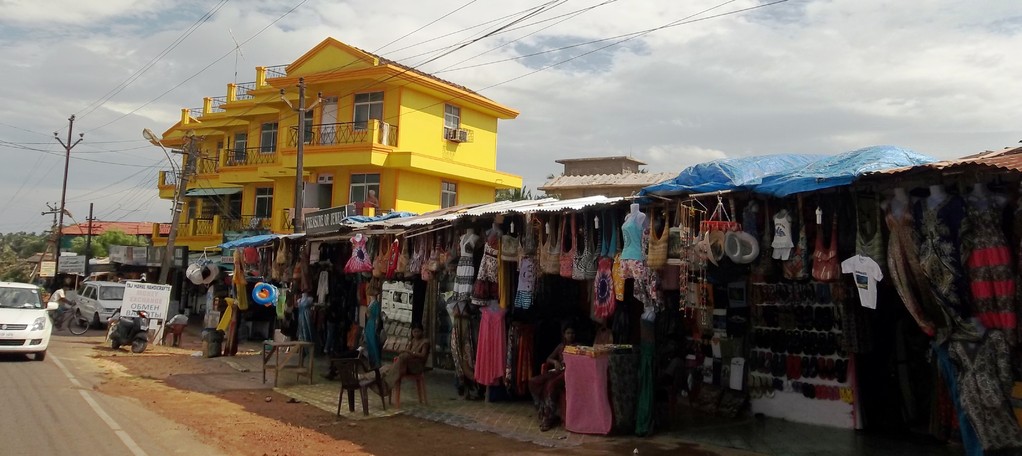 Goa - Städtchen Mobor