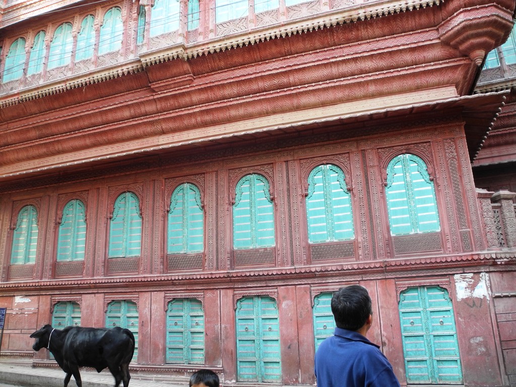 Bikaner - verlassene Kaufmanns - Prachtshäuser