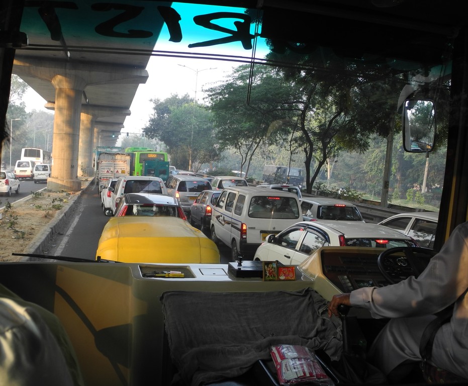 Wir verlassen Delhi