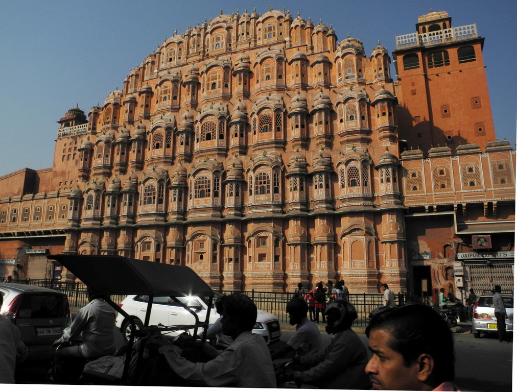 Jaipur - Palast der Winde - Hawa Mahal