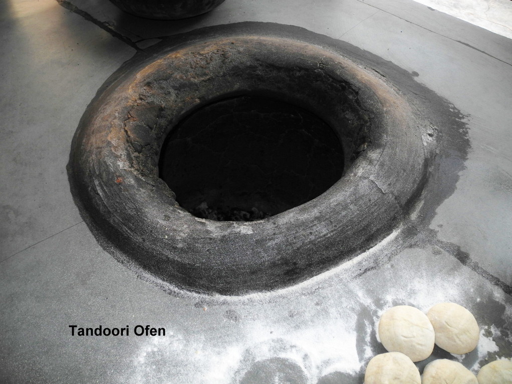 Jaipur - Mittagessen - Tandoori Ofen