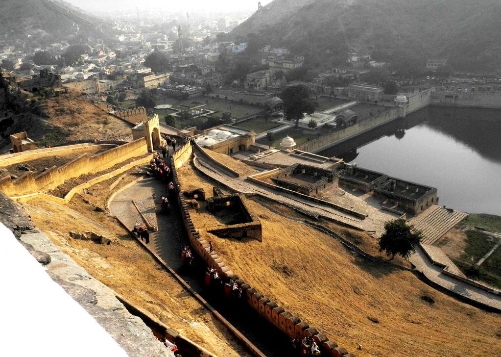 Fort Amber - Aussicht von oben