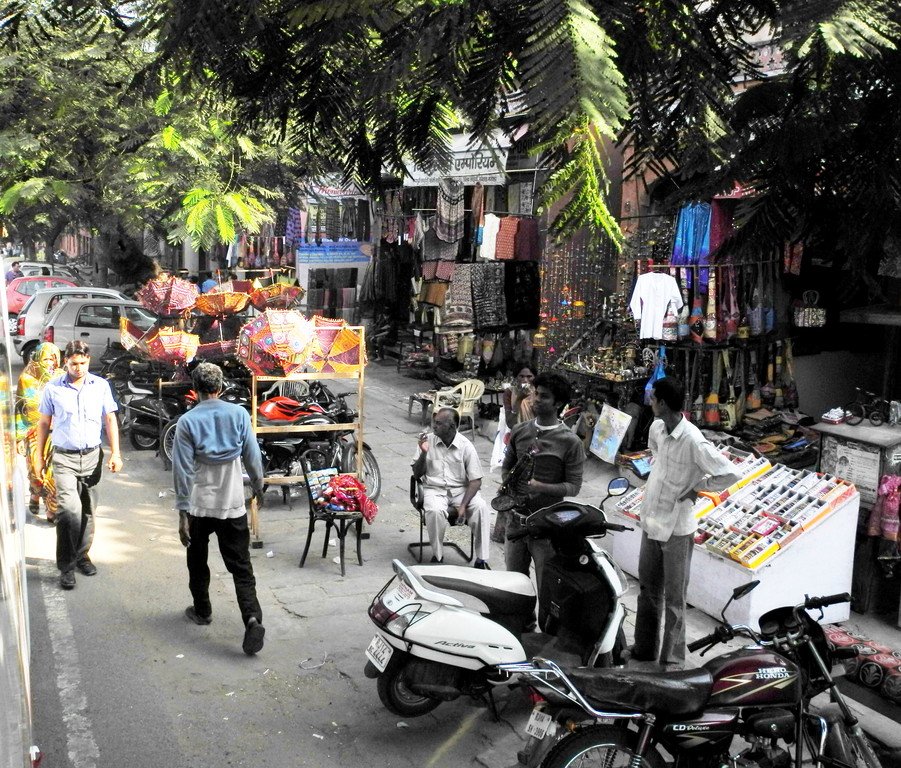Jaipur, unterwegs zum Stadtpalast