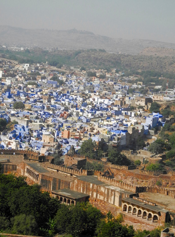 Jodhpur - die blaue Stadt - das Meherangath Fort
