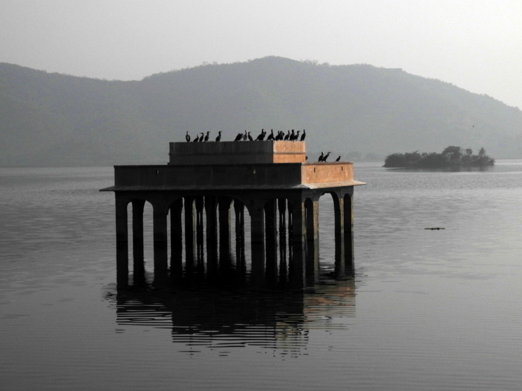 Jaipur - Jal Mahal- Wasserschloss aus dem 18. Jahrhundert