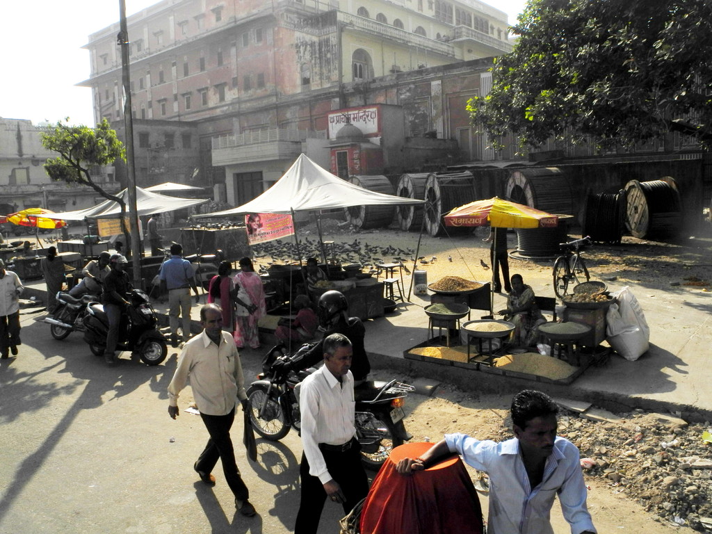Jaipur, unterwegs zum Stadtpalast