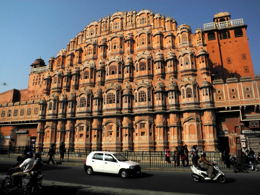 Jaipur - Palast der Winde - Hawa Mahal