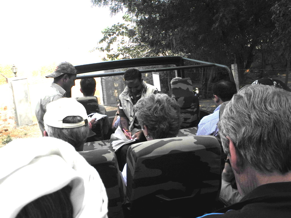 Ranthambore - Passkontrolle!!