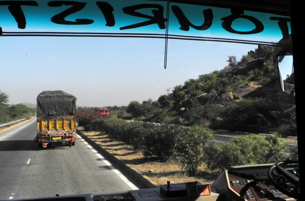 Unterwegs von Udaipur nach Jaipur