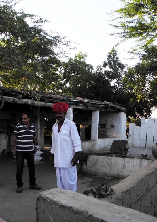 Umgebung Jodhpur - Besuch beim Opium - Bauer