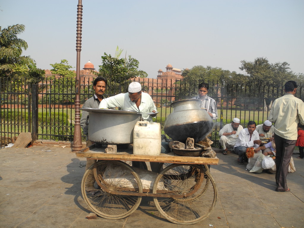 Das rote Fort in Delhi