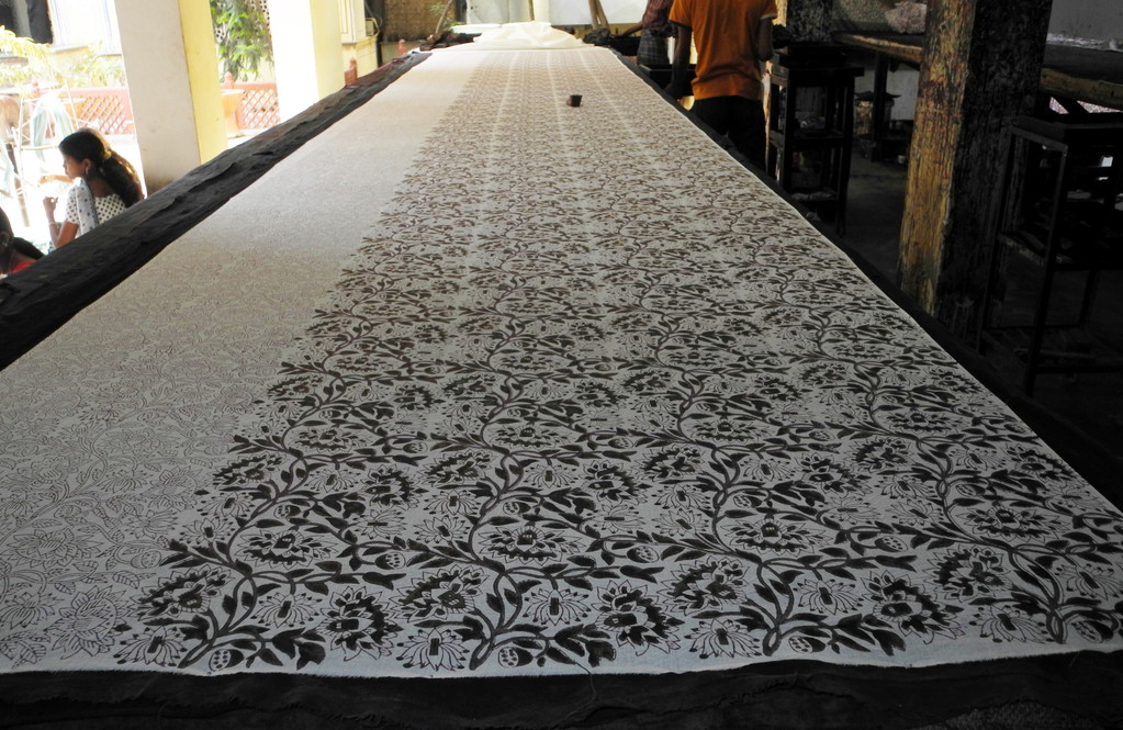 Jaipur - Textil+Teppich Manufacture - Drucktechnik - Stoffdruck