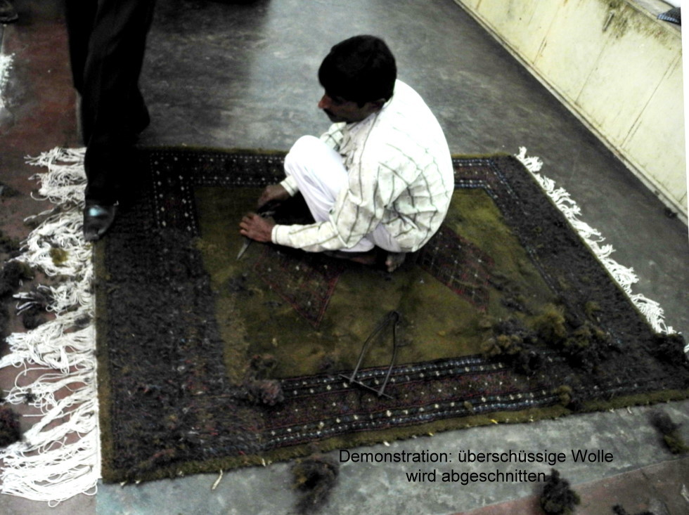Jaipur - Textil+Teppich Manufacture - Vorführung