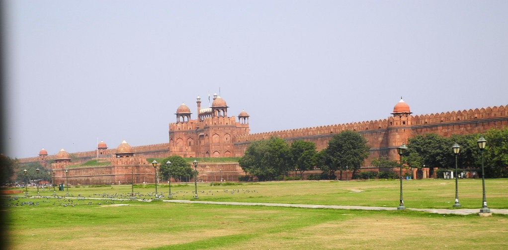 Das rote Fort in Delhi