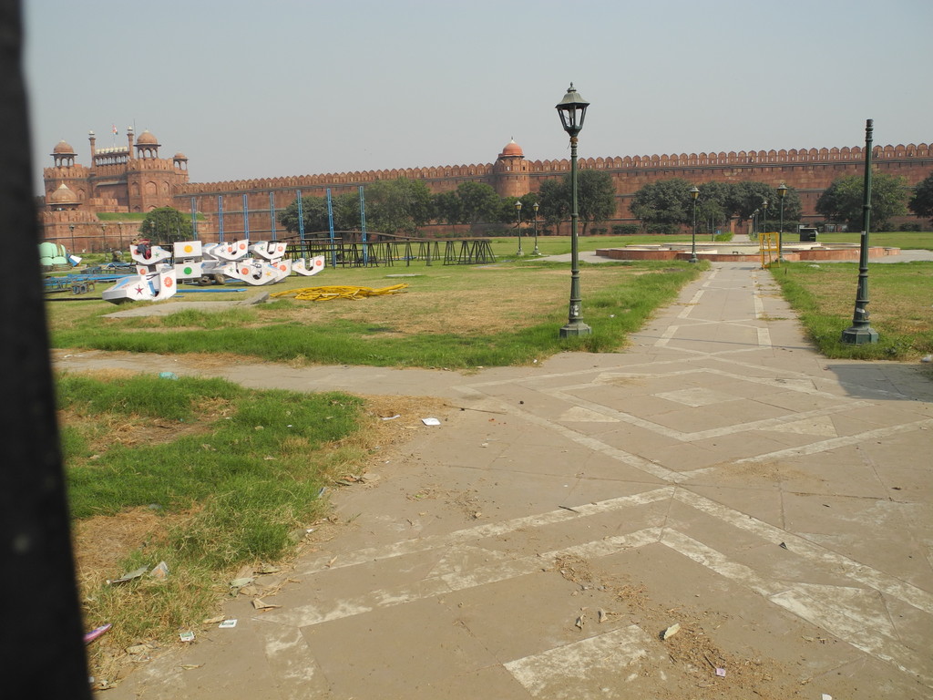 Das rote Fort in Delhi