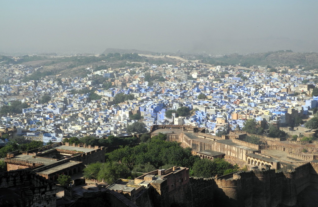 Jodhpur - die blaue Stadt - das Meherangath Fort