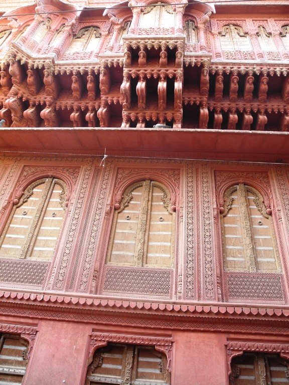 Bikaner - verlassene Kaufmanns - Prachtshäuser