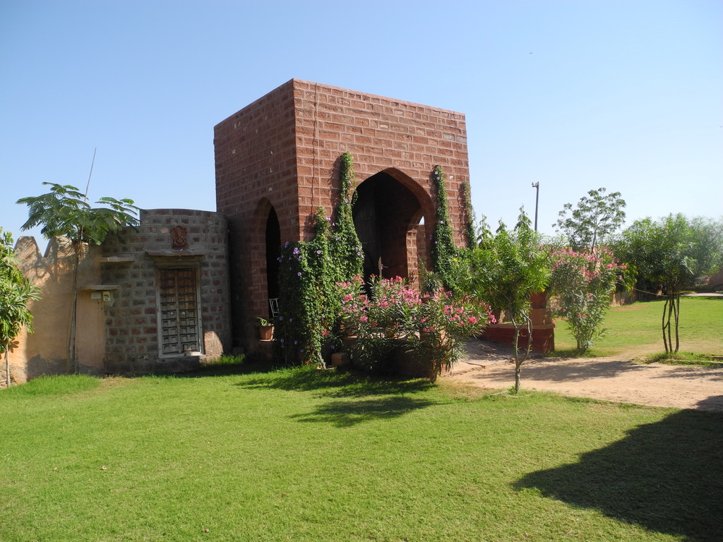Unterwegs nach Jodhpur - Stopp für Mittagspause