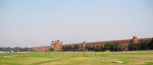 Das rote Fort in Delhi
