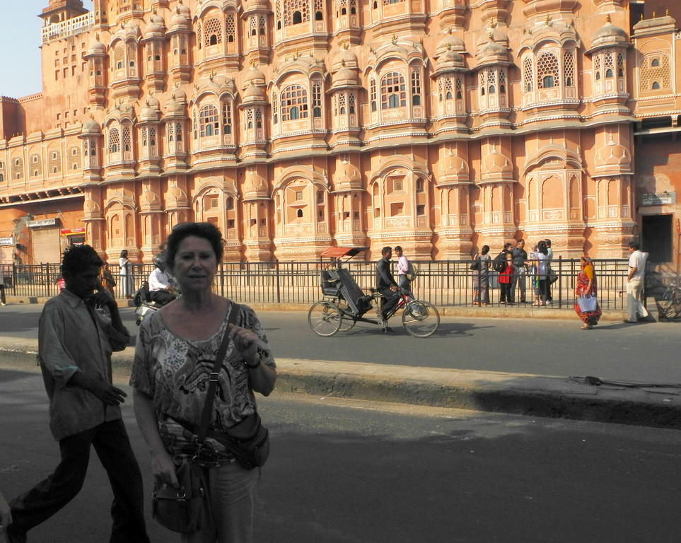 Jaipur - Palast der Winde - Hawa Mahal