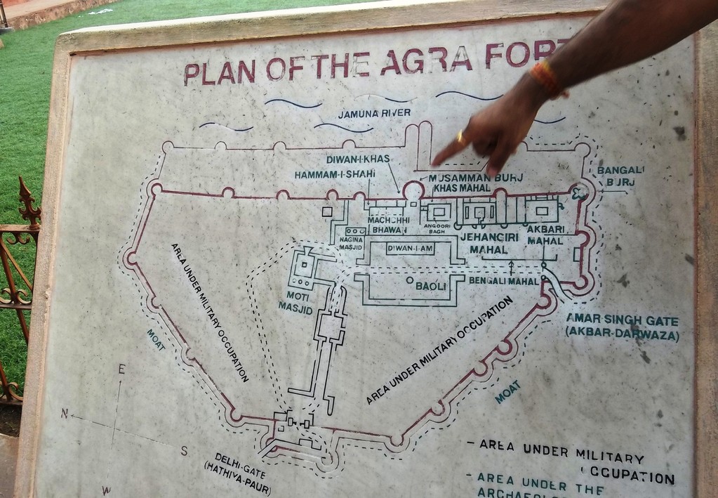 Agra - Das Rote Fort