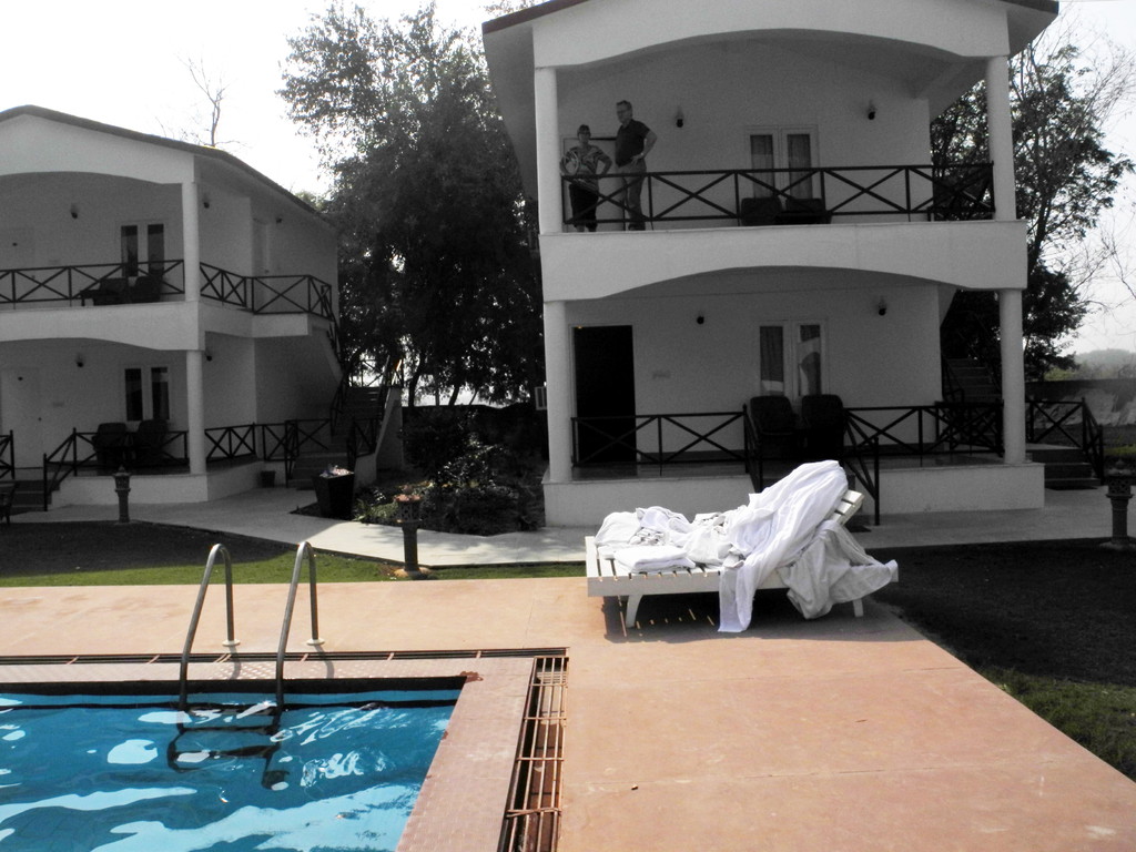 Hotel Tiger Dan Resort Ranthambore- Hier im Parterre wohne ich