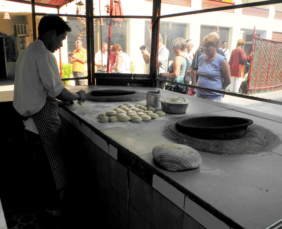 Jaipur - Mittagessen - Tandoori Ofen