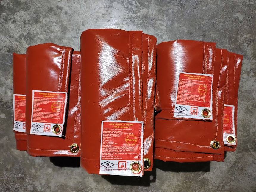 Lona Ignifuga Certificada ANSI FM 4950 - NFPA 701 - UL 214, 723