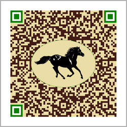 Visitenkarte Design-QR-Code