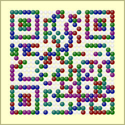 Design-Beispiel »Kugeln« QR-Code