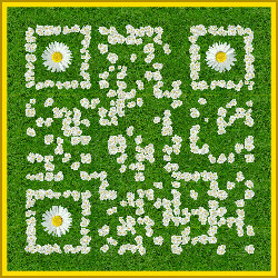 Design-Beispiel »Daisy« QR-Code