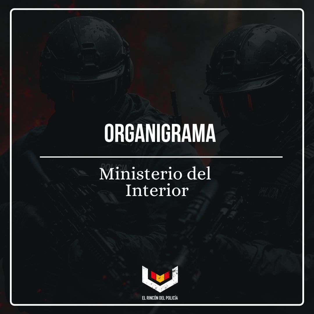 Organigrama Ministerio del Interior [Descarga GRATIS]