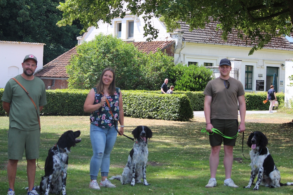 Bronze für Hugo vom Bußhof 53/24 (links) | Silber für Alf vom Elsawald 80/24 (Mitte) | Gold für Ice von Wessendorf 242/23 (rechts).