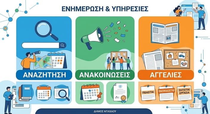 ΑΝΑΖΗΤΗΣΗ ΠΡΟΣΩΠΟΥ - AΓΓΕΛΙΕΣ - ΑΝΑΚΟΙΝΩΣΕΙΣ