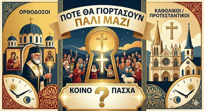 Κοινό Πάσχα: Πότε θα γιορτάσουν ξανά μαζί Ορθόδοξοι και Καθολικοί;