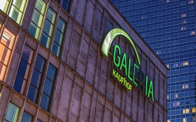 ,Αγωνία,, για το τελευταίο Galeria στο κέντρο της πόλης του Μονάχου