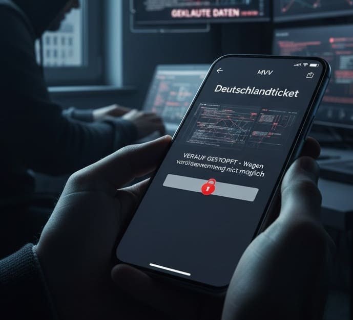 Αναστολή πώλησης του Deutschlandticket από την εφαρμογή του MVV