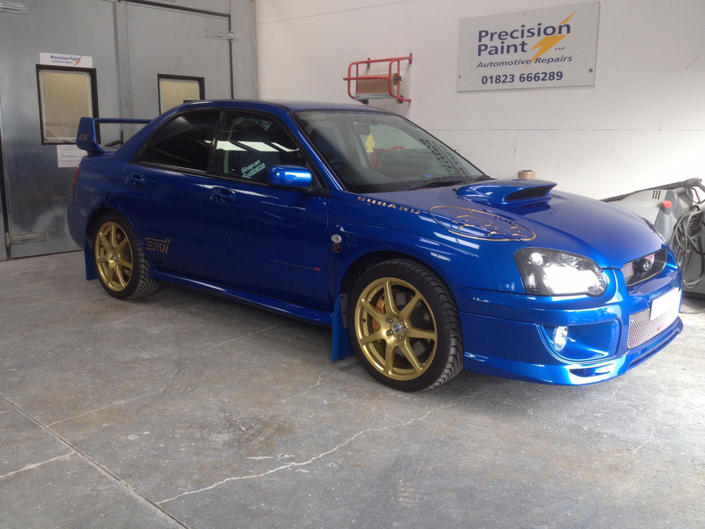 Subaru Precision Paint, Wellington, Somerset