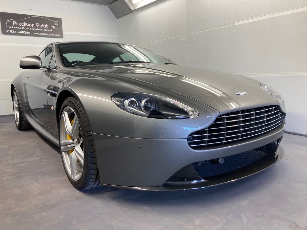 Aston Martin V8 Vantage - After Precision Paint's Full Body Respray