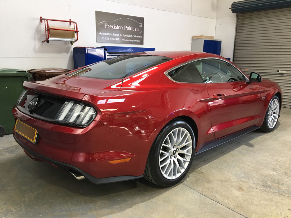 Candy Red Ford Mustang GT - Precision Paint